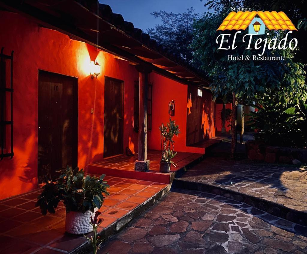 El Tejado Hotel Suchitoto Luaran gambar