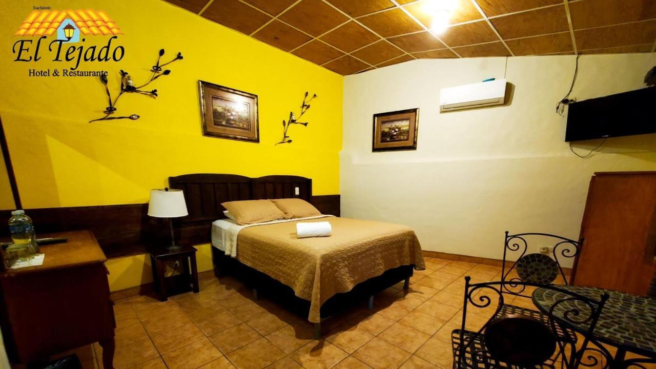 El Tejado Hotel Suchitoto Luaran gambar