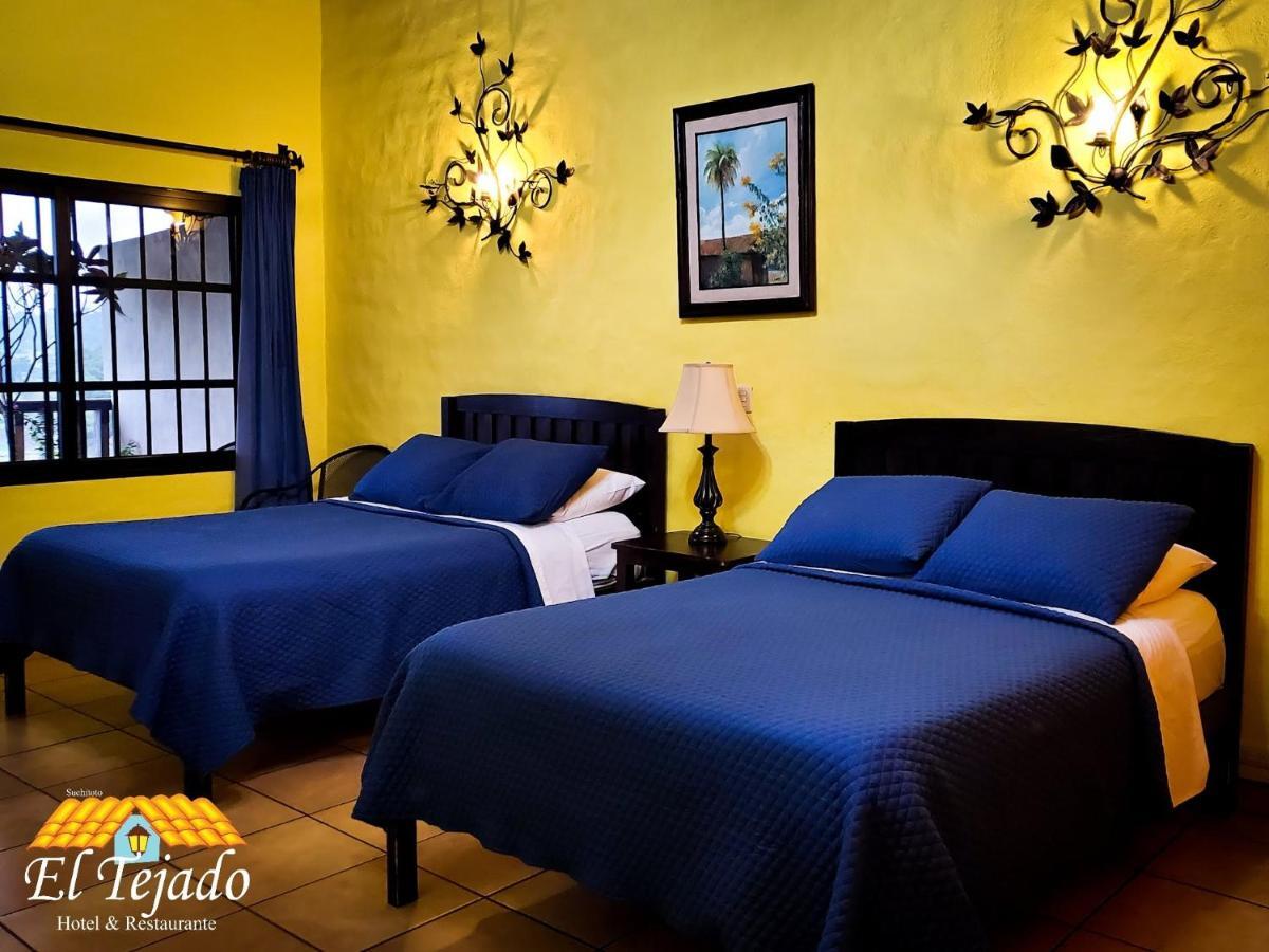 El Tejado Hotel Suchitoto Luaran gambar
